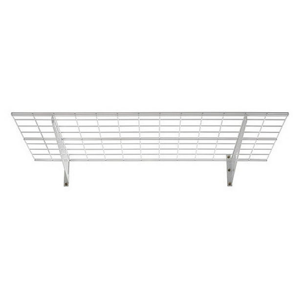 96 Width 18.0 Length, 11 Height Muscle Rack HWS4818-2PKSV Heavy-Duty 48 2 Pk Wall Shelf 96 Width 18.0 Length, 11 Height Muscle Rack HWS4818-2PKSV Heavy-Duty 48 2 Pk Wall Shelf